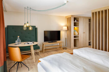 Deluxe Hotel Zimmer im Hirschen Wildhaus