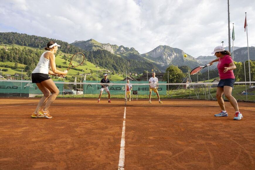 Tennis packages at Hotel Hirschen Wildhaus