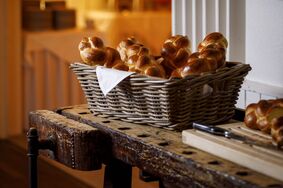 breakfast buffet at Hotel Hirschen Wildhaus