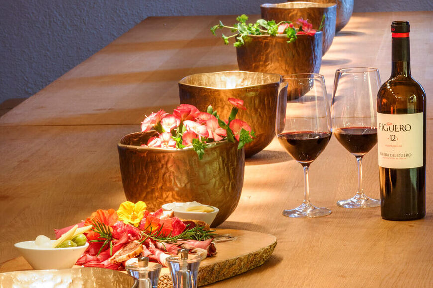 Dégustation de vins comme programme d’accompagnement à l’hôtel de séminaires Wildhaus, Toggenbourg, Suisse orientale