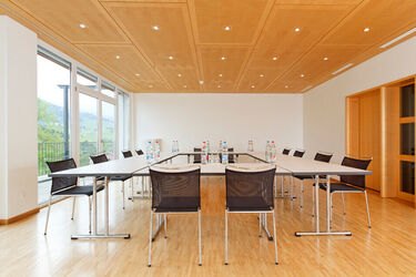 Salle de séminaire Churfirsten pour réunions, séminaires et conférences, hôtel de séminaires Wildhaus, Toggenbourg, Suisse orientale