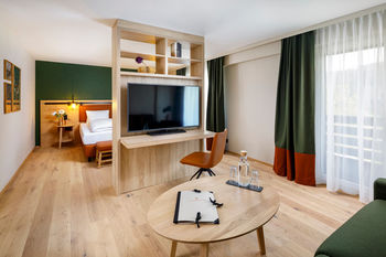 junior suite at Hotel Hirschen Wildhaus
